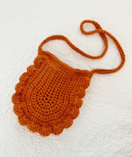 Pumpkin spice toddler crossbody
